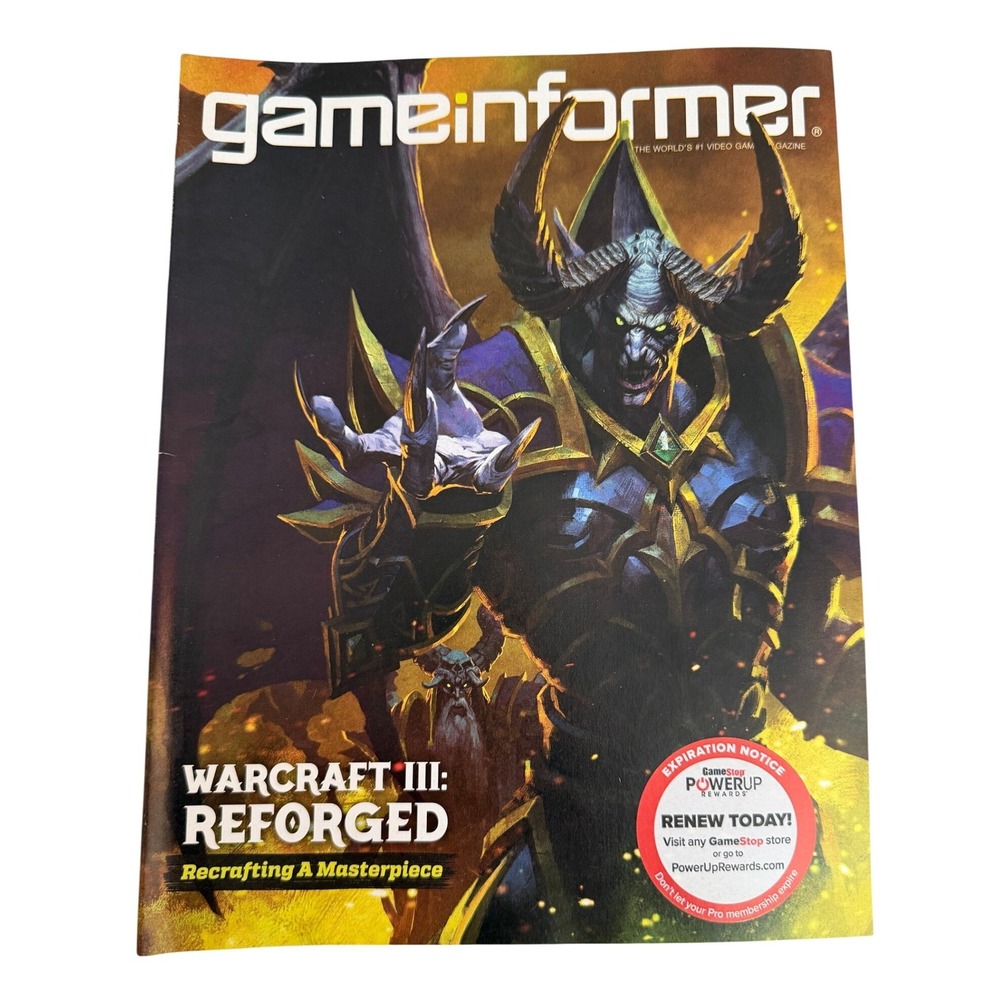 Game Informer Magazine #308 December 2018 Warcraft III Reforged Cover